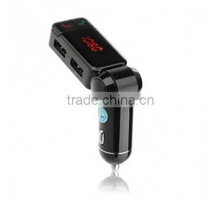 BC06 Wireless In-Car Bluetooth MP3 FM Transmitter With Charging Hands-Free photo-3