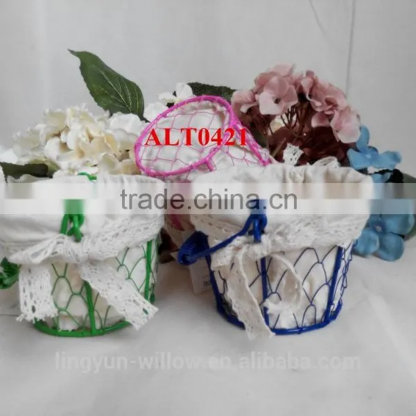 Home Decoration Wholesale China Style Wire Basket