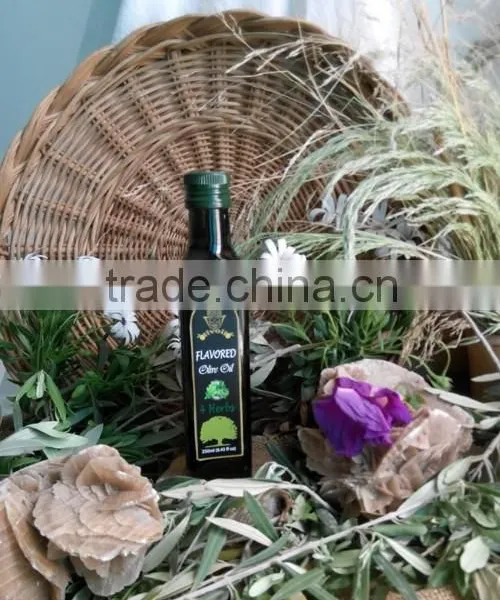Herbs Infused Olive Oil. Premium Quality Olive Oil With FDA Certification. Glass Bottle 250 Ml. photo-3