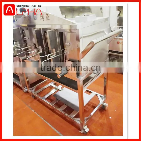 Smokeless Stainless Steel Fish Barbecue Machine With Factory Price/fish Roasting Grill Machine photo-3