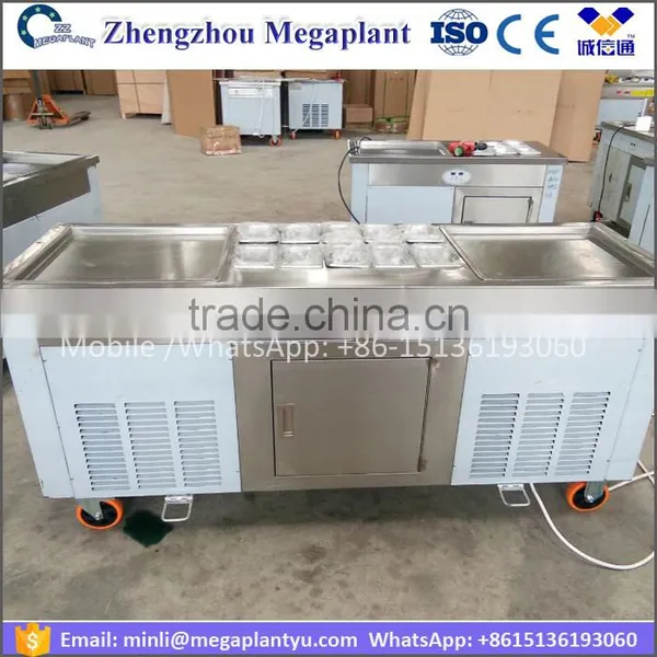 CBJF-210 450mm Big Pan Thailand Ice Cream Machine photo-4
