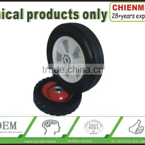 6 Inch Universal Red Steel Wheels photo-4