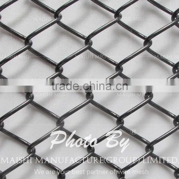 Green PVC Coated Fencing Chain Link photo-5