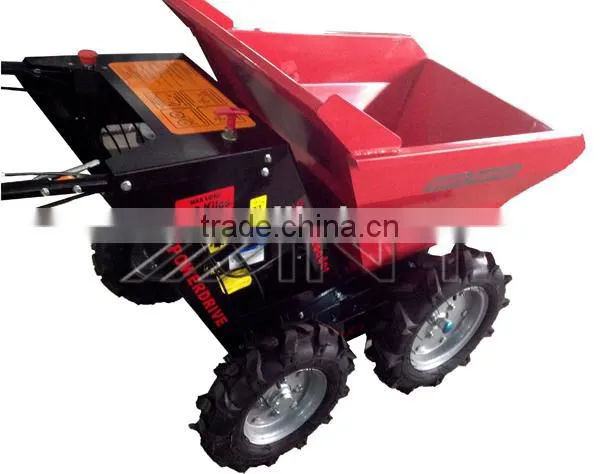 Construction Equipment Hydraulic Tractor Chain Driven Power Barrow BY300 photo-4
