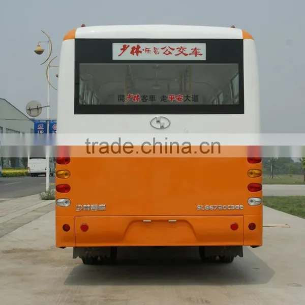 China Famous Brand SHaolin City Bus 22 Passenger SLG6720C3GE With Good Quality photo-4