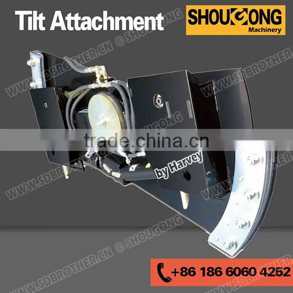 Skid Steer Loader attachments Tilt attachment with quick couplers