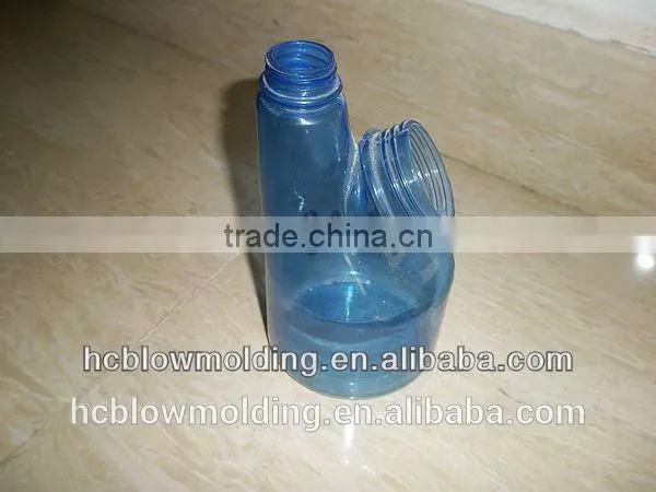 Custom Plastic Double Head Drinking Bottle With Double Caps Hdpe photo-2