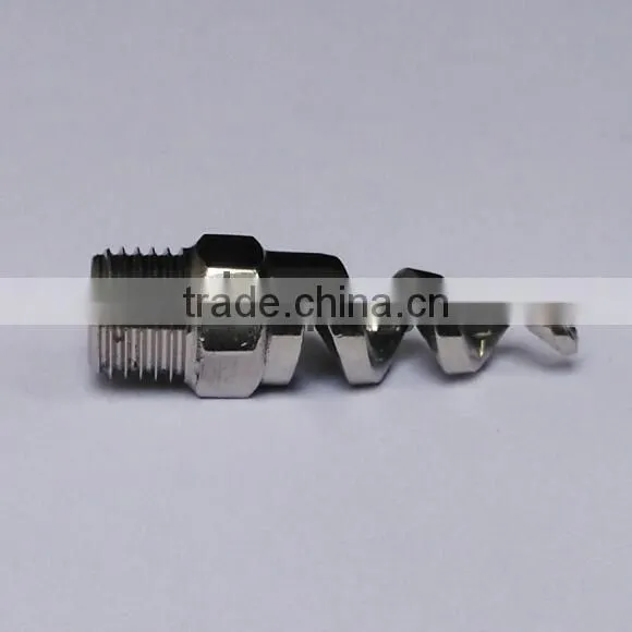 1/4" Stainless Steel Spiral Cone Atomization Nozzle for Industrial Spray Dust Remove photo-5