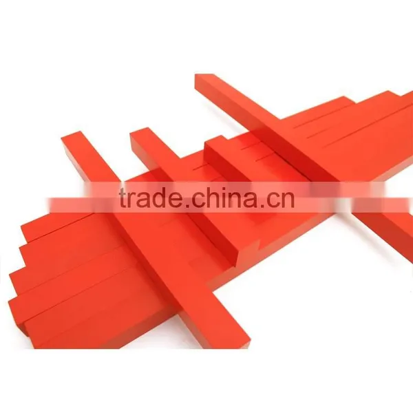 Baby Toy Preschool Montessori Sensorial Aids Wooden Red Stick in China photo-6