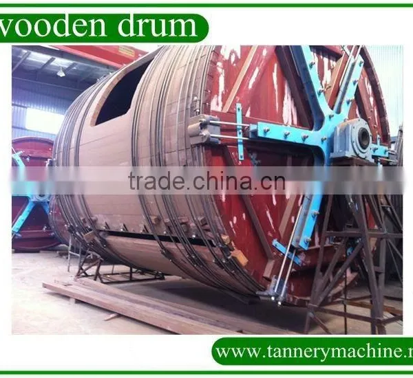 Leather Processing Machinery Wooden Drum for Cable Packaging for Soaking/Liming/Tanning photo-6
