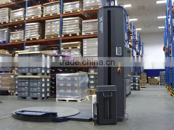 Fully Automatic Pallet Stretch Wrapper With Cutting System All Siemens Spare Parts photo-2