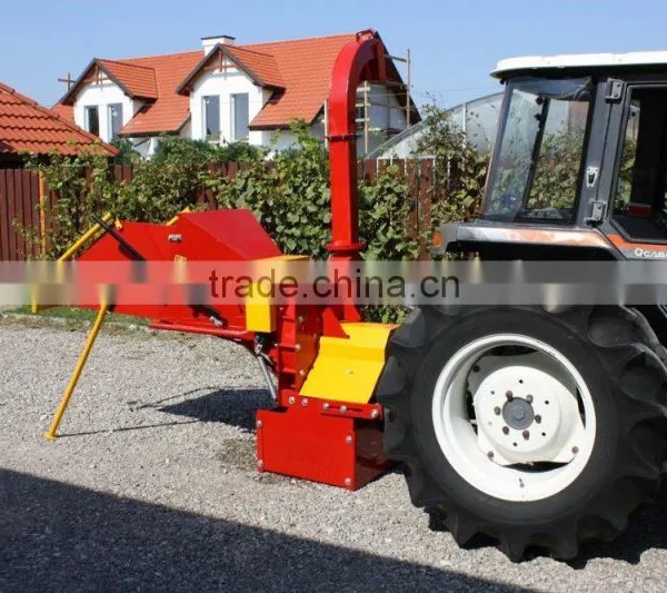 New Design Top Quality Tractor PTO Drived Wood Chipper Wood Shredder Model Wc08 With CE TUV GS Certification photo-3