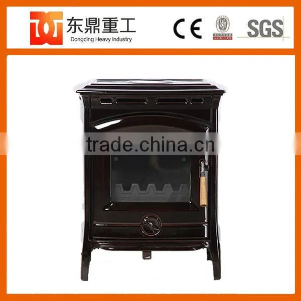 American Style Freestanding Enamel Fireplace/Wood Fireplace With Brown Colour DHF905UCE photo-2