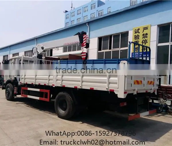 8-10 Ton Crane Lorry Right Hand Drive New Cargo Truck Crane photo-4