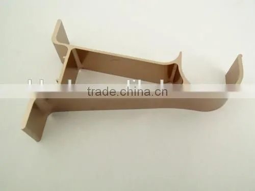Powder Coated Colored Aluminium Curtain Rod Bracket photo-2