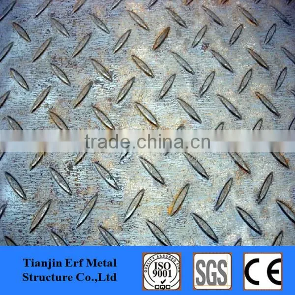 Hot Rolled Mild Steel Checkered Plate,galvanized Steel Plate photo-2