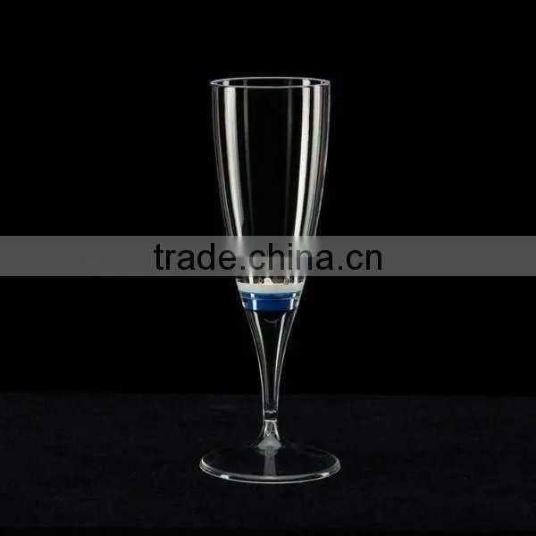 Cell Lithium Battery Powered Champagne LED Glass Crystal Light photo-2