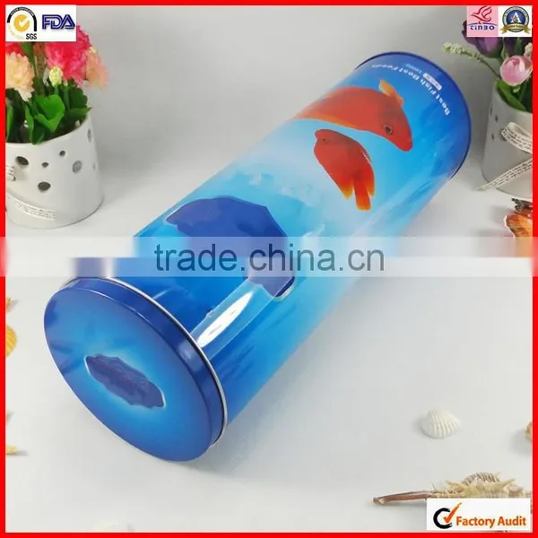 Top Grade Round Wine Gift Metal Tin Can photo-3