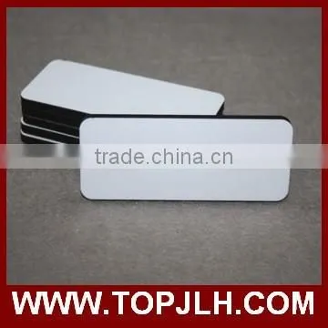 Topjlh 2017 Hot Sublimation Blank Printable MDF Magnetism Name Tag photo-6