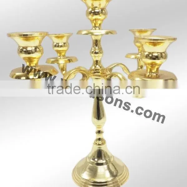 Shiny Polish Aluminum Candelabra photo-4