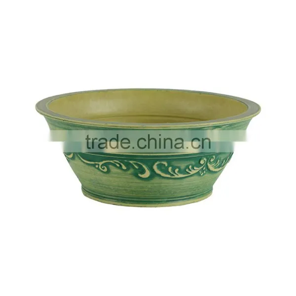 Decorative Large Tree Reasonably Priced Plastic Wood Stone Garden Pot photo-4