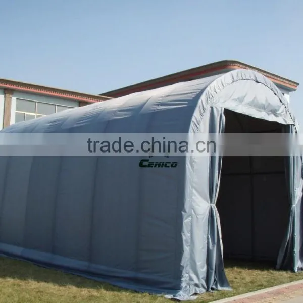 Portable Fabric Car Shelter , Instant Car Canopy , Backyard Warehouse Tent , photo-2