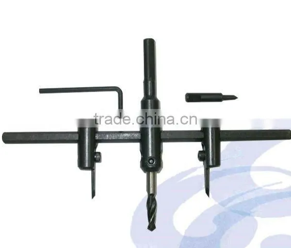 Adjustable Alloy Steel Blade Hole Cutter With Hexkey and Pilot bit