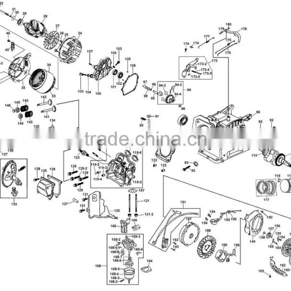Original Factory Assembly Quality Gas Generator Parts photo-2