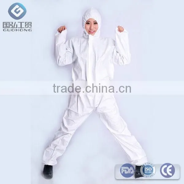 Cheap White Disposable Coverall,protective Clothing Disposable Working Coverall photo-2