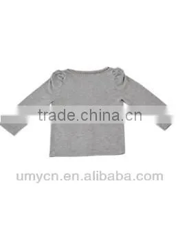 2014 New Girl's Two-stone Bowknot Bead Girl Sweater 12 Years photo-2