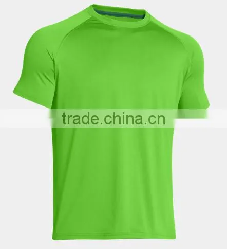 Custom Blank Promotional Dry Fit 100% Polyester t Shirt for Men Sporty Athletic Technical Shirts Wholesale photo-4