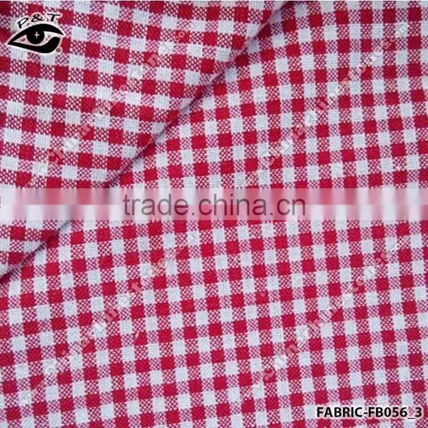 New Fabric Scottish Check Pattern Fabric Pure 100% Cotton Fabric photo-4