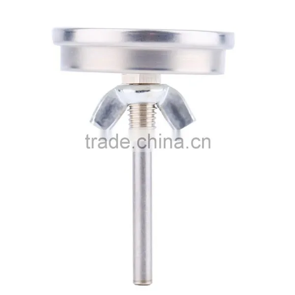 Stainless Steel Barbecue BBQ Pit Smoker Grill Thermometer Gauge Brand New photo-2