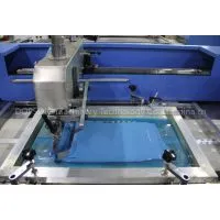 3 Colors Satin Ribbons Automatic Screen Printing Machine