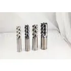 High Speed HRC60 Square End Mill Standard With 45 Helix Angle for Stainless Steel