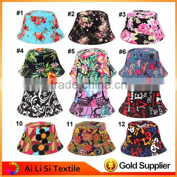 Sublimation Bucket Hats And Caps Color Of The Bucket Cap Reversible Bucket Hats Wholesale photo-2