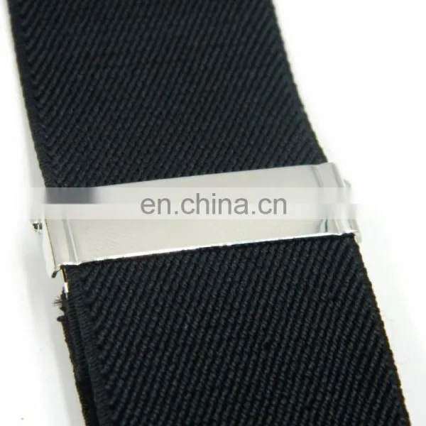 Top High Quality X Style Various Colors Elastic Suspenders for Boys and Girls photo-4