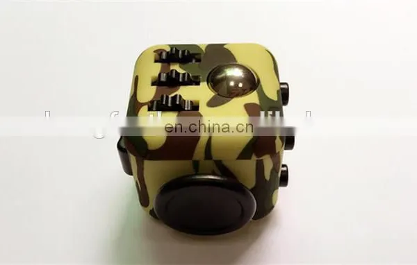 Best Selling Wholesale Retail Cheapest Leopard Print Fidget Cube Camouflage Fidget Cube Decompression Fidget Toys photo-6