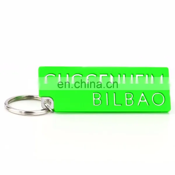 No Minimum Key Chain New Product Custom Double Sided Logo Pvc And Metal Keychain photo-5