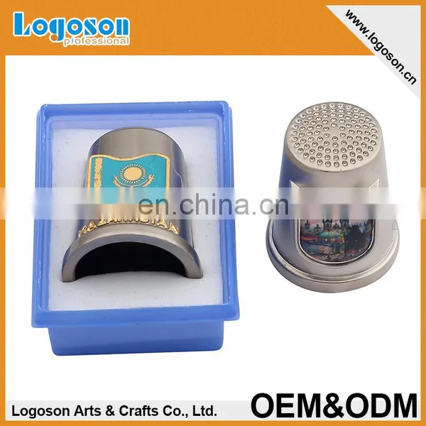 Newest Embossed Souvenir Custom Copper Thimbles photo-4
