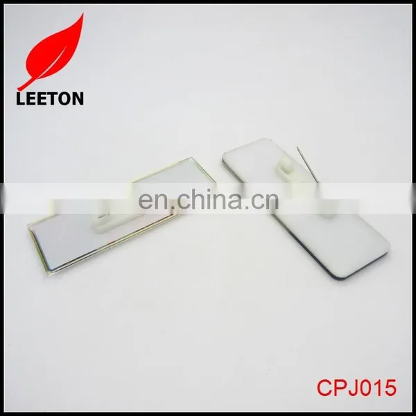 Custom Plastic Rectangle School Name Tag photo-4