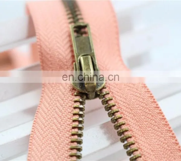 6 Colors Available,Close-open Metal Zippers With Pearl Slider, Multi-color #5 Zippers For DIY Sewing photo-3