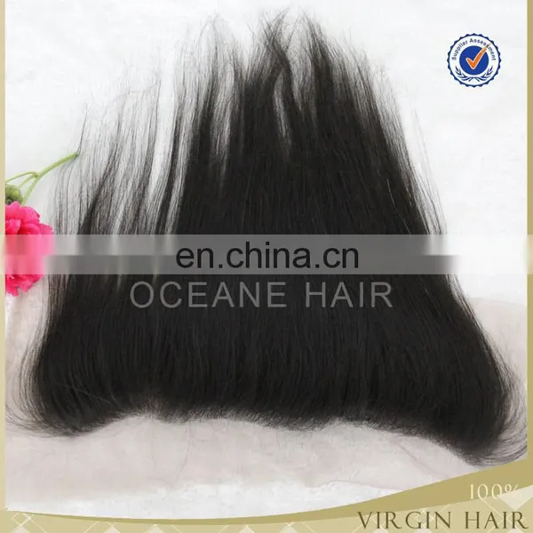 Wholesale Virgin Brazilain Hair Brazilian Lace Front Closure 4x13 120 Density photo-4