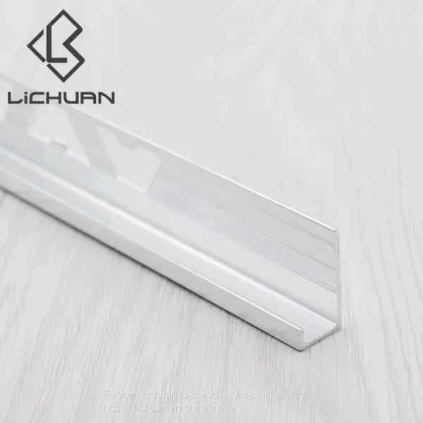 Straight Aluminum Trim Spacer L 90 Degree Tile Trim