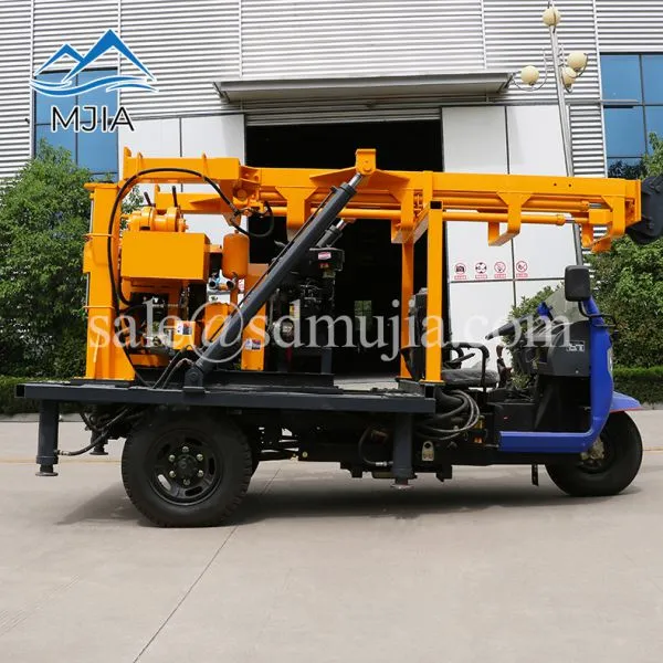 XYC-200A Tricycle Mounted Hydraulic Rotating Geological Exploration & Water Well Drilling Rig photo-4