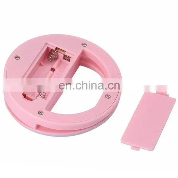 Factory Directly Supply Portable Led Selfie Ring Light 3 Brightness Fill Make up Lights With Build-in Battery photo-7