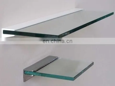 Hot Sell 4mm 5mm Clear Tempered Glass Shelves for Refrigerator photo-5