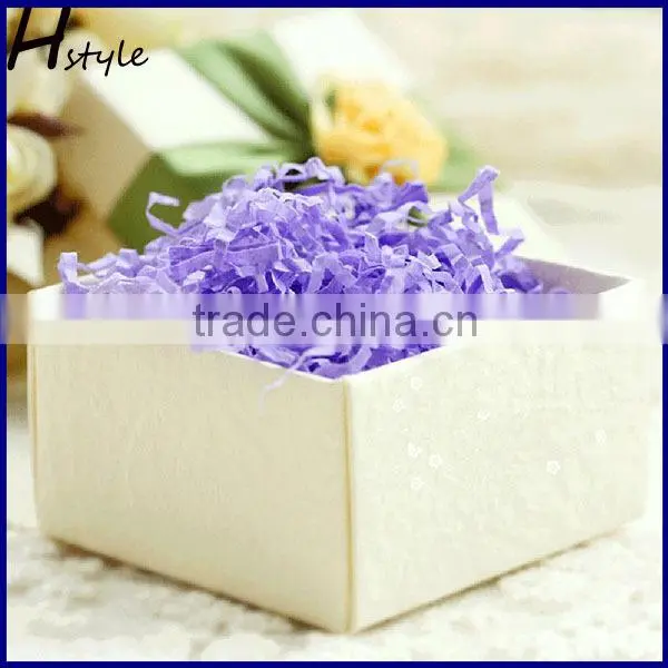 Luxury Red Shredded Tissue Hamper Paper Gifts Box Candy Packaging SD150 photo-6