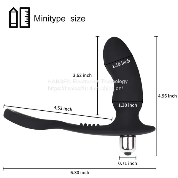 HANSEN New Anal Sex Toys Plug Prostate Massager Stimulator for Men photo-2