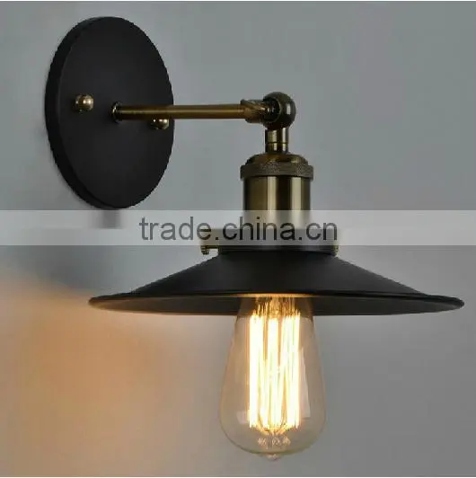 Industrial Vinatge Metal Wall Lamp Matching Edison Light Bulb
